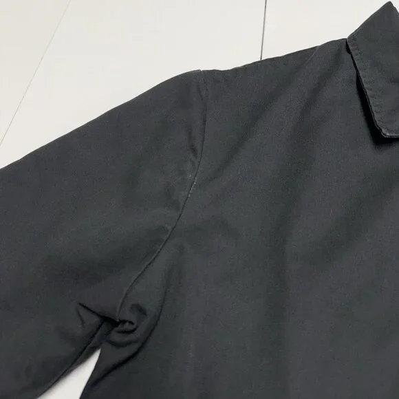 Dickies Jacket Mens L Black Zip Lined Mechanic Shop Workwear Skate - Picture 4 of 11